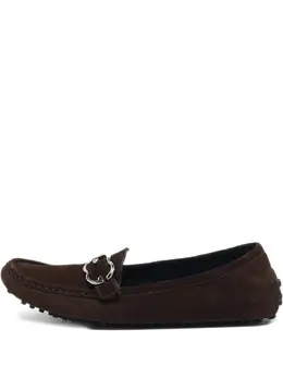 Gucci Pre-Owned: Коричневые лоферы 