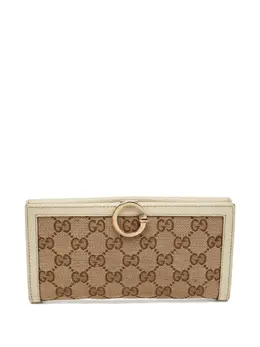 Gucci Pre-Owned: Светлый кошелёк 