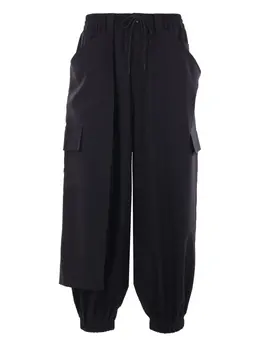 Y-3: Чёрные брюки 