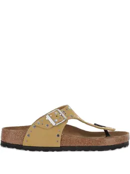 Birkenstock: Жёлтые сандалии  Gizeh