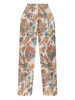ETRO: Брюки с принтом 