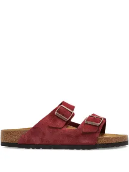 Birkenstock: Бордовые сандалии  Arizona