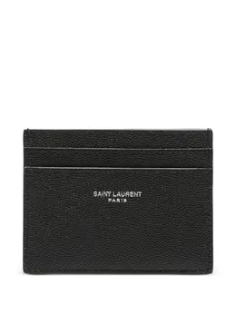 Saint Laurent: Чёрный картхолдер 