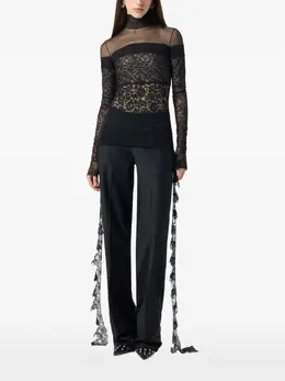 Blumarine: Прозрачный топ 