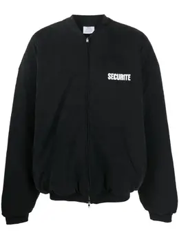 VETEMENTS: Куртка с принтом 