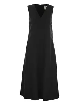 Weekend Max Mara: Платье с v-образным вырезом 