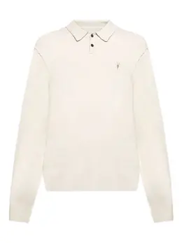 AllSaints: Белое поло 