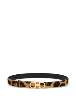 Ferragamo: Ремень  Gancini