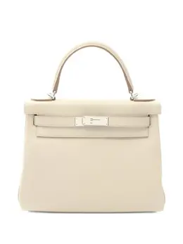 Hermès Pre-Owned: Белая сумка 