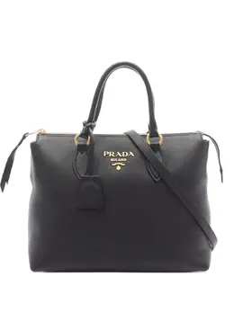 Prada Pre-Owned: Чёрная сумка 