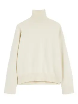 Jil Sander: Светлый свитер 