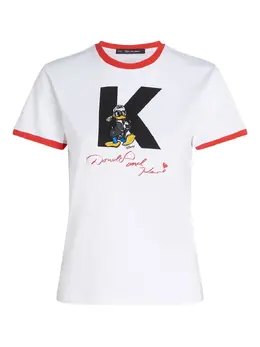 Karl Lagerfeld: Белая футболка 