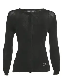 Dolce & Gabbana Pre-Owned: Чёрный кардиган 
