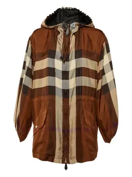 Burberry Pre-Owned: Куртка с капюшоном 