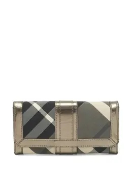 Burberry Pre-Owned: Серебристый кошелёк 