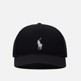Polo Ralph Lauren: Чёрная кепка 