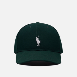 Polo Ralph Lauren: Зелёная кепка 