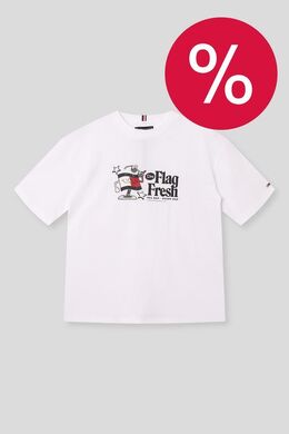 Tommy Hilfiger: Хлопковая футболка 