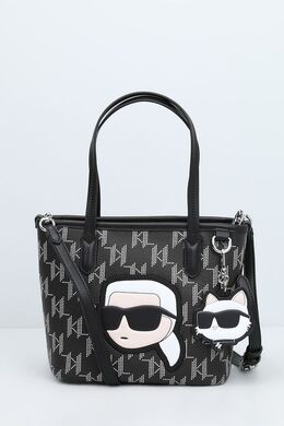 Karl Lagerfeld: Сумка  Ikonik с принтом