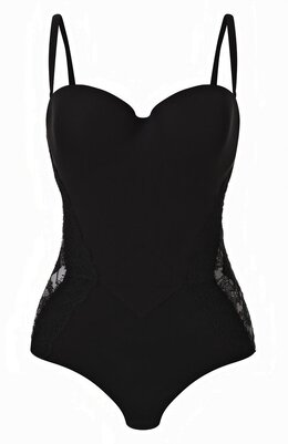 La Perla: Чёрный боди 