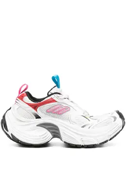 Balenciaga: Белые кроссовки 