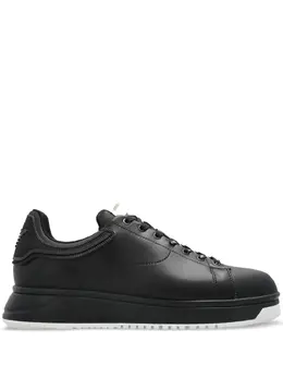 Emporio Armani: Чёрные кроссовки 