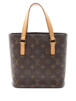 Louis Vuitton Pre-Owned: Коричневая сумка-шоппер 