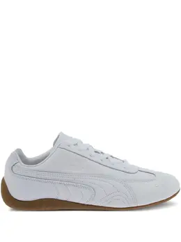 PUMA: Белые кроссовки  Speedcat
