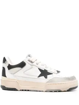 Golden Goose: Белые кроссовки  Star