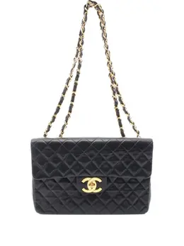 CHANEL Pre-Owned: Чёрная сумка 