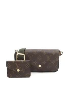 Louis Vuitton Pre-Owned: Коричневая сумка 