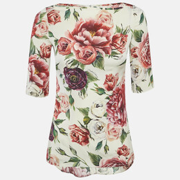 Dolce & Gabbana: Белый топ 