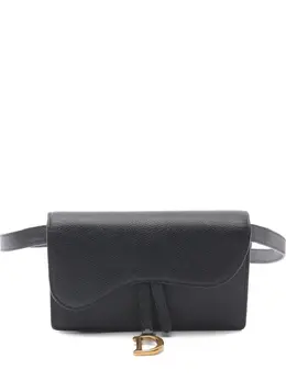 Christian Dior Pre-Owned: Чёрная поясная сумка 