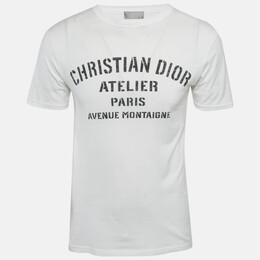Dior Homme: Белая футболка 