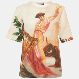 Dolce & Gabbana: Розовый топ 