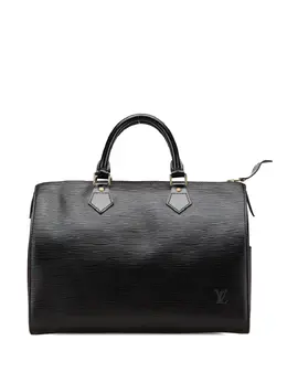 Louis Vuitton Pre-Owned: Чёрная сумка 
