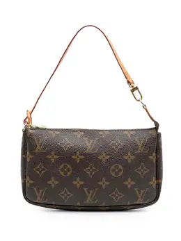 Louis Vuitton Pre-Owned: Коричневая сумка 