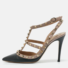 Valentino: Чёрные туфли  Rockstud