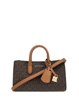 Michael Michael Kors: Коричневая сумка-шоппер 