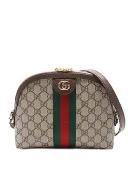 Gucci Pre-Owned: Коричневая сумка через плечо 