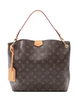 Louis Vuitton Pre-Owned: Коричневая сумка 