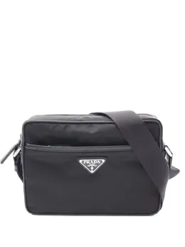 Prada Pre-Owned: Чёрная сумка через плечо 
