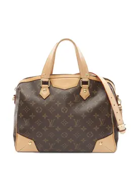 Louis Vuitton Pre-Owned: Коричневая сумка-шоппер 