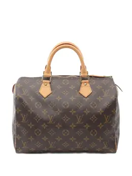 Louis Vuitton Pre-Owned: Коричневая сумка-шоппер 
