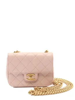 CHANEL Pre-Owned: Розовая сумка 