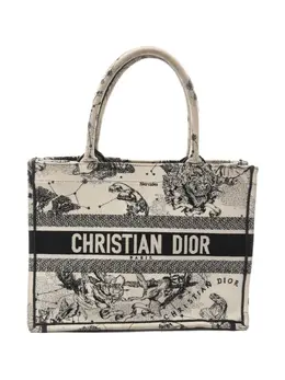 Christian Dior Pre-Owned: Бежевая сумка-шоппер 