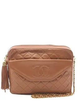 CHANEL Pre-Owned: Коричневая сумка 
