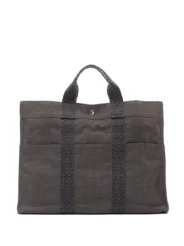 Hermès Pre-Owned: Тёмная сумка-шоппер 