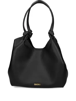 DKNY: Чёрная сумка-шоппер 
