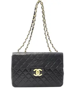 CHANEL Pre-Owned: Чёрная сумка 